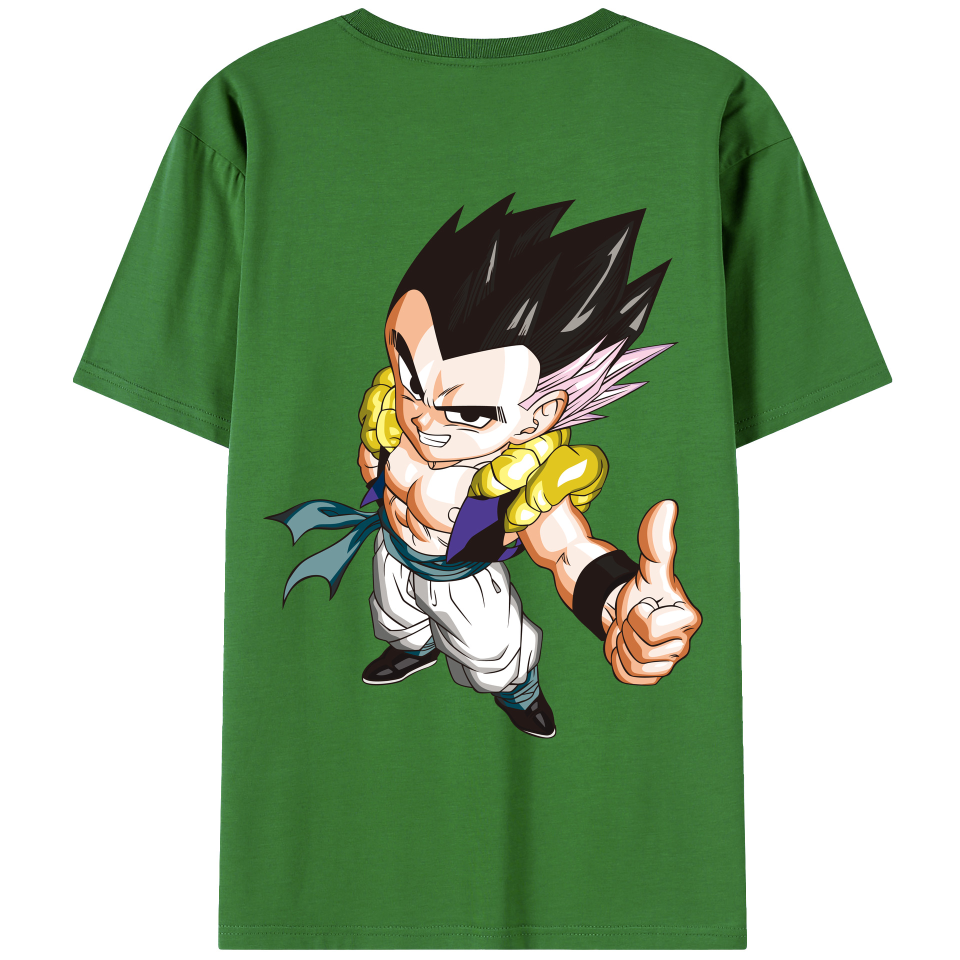 （画像用） ドラゴンボール ベジータ四世（Bejīta Yonsei）DRAGON BALL Vegeta IV レディース半袖Tシャツ(バックプリント)